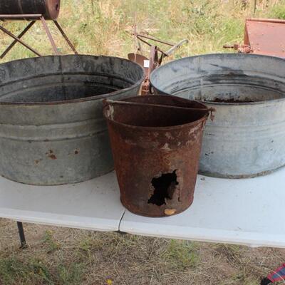 WASH TUBS