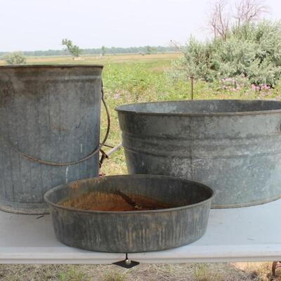   GALVANIZED ITEMS