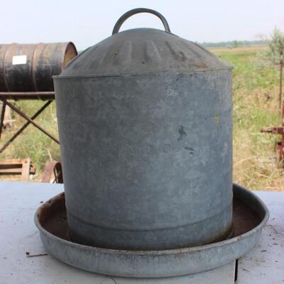  GALVANIZED  FEEDERS
