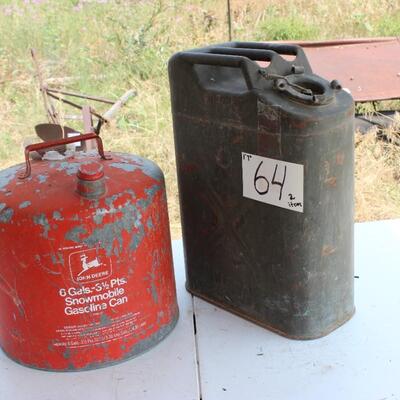    VINTAGE GAS CANS