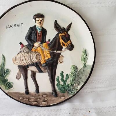 Donkey plate made in italy