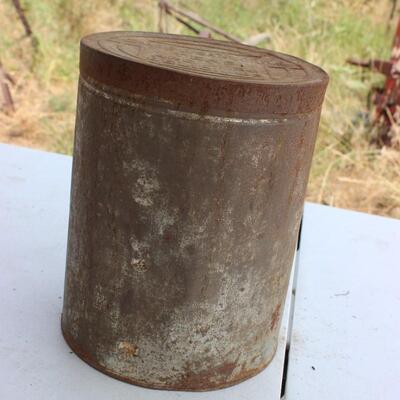  VINTAGE TIN CONTAINERS