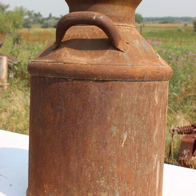    2 VINTAGE MILK CANS
