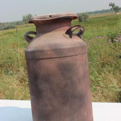    2 VINTAGE MILK CANS