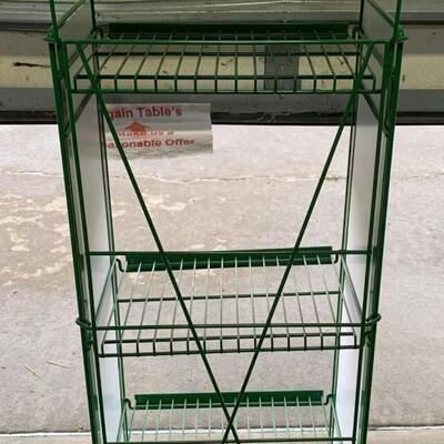 Corona / Dos Equis XX Display Shelf on Rollers, 62" Tall
