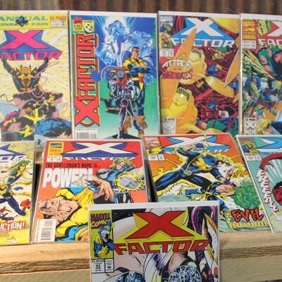Marvel Comics, X-Factor NM, Bagged & Boarded - QTY 10
