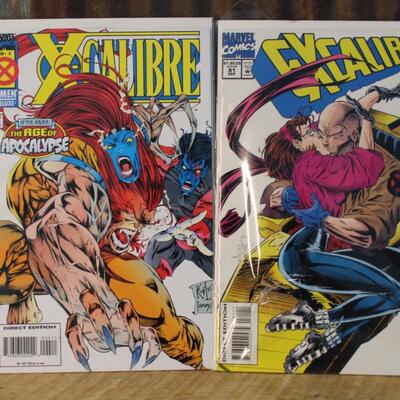Marvel Comics, eXcalibur NM, Bagged & Boarded - QTY 10