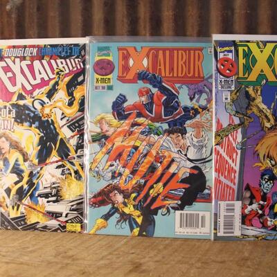 Marvel Comics, eXcalibur NM, Bagged & Boarded - QTY 11