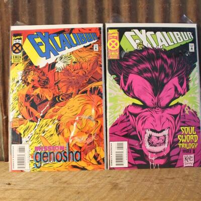 Marvel Comics, eXcalibur NM, Bagged & Boarded - QTY 11