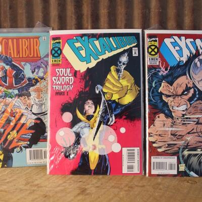 Marvel Comics, eXcalibur NM, Bagged & Boarded - QTY 11
