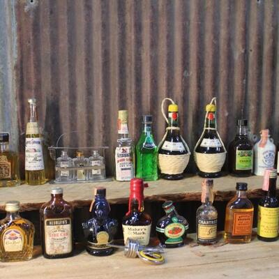 Rare NIP Miniature 75mL Shot Bottles - Qty 20+