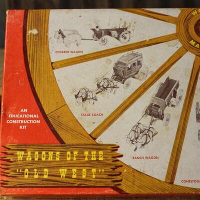 1975s Wagons of the Old West" Toy - OX Team No 952 - NIB