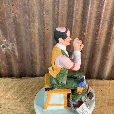 Norman Rockwell Porcelain Figurines, New no Chips - QTY 3