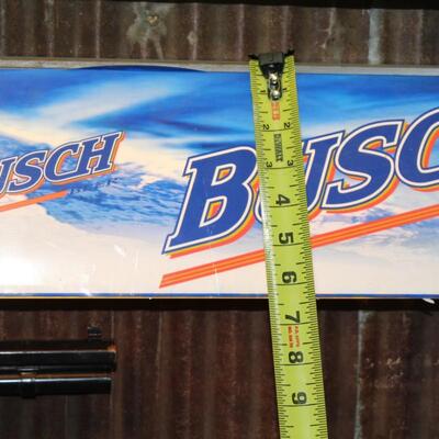 Vintage Busch Beer Bar Light, Tested and Working