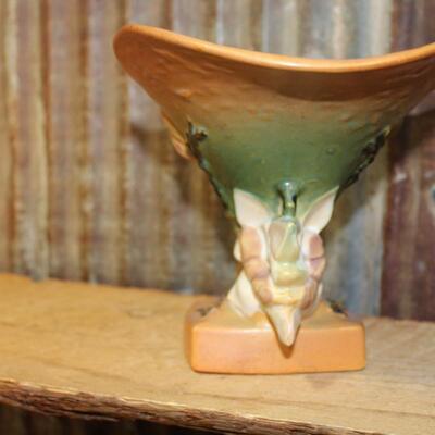 Vintage Roseville Vase, 184-6 Magnolia