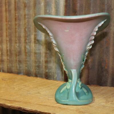 Vintage Roseville Vase, 163-6 Foxglove