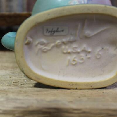 Vintage Roseville Vase, 163-6 Foxglove