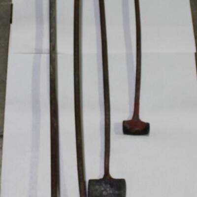 Vintage Blacksmith Forge Irons - Qty 4