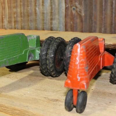 Antique Silk Toy Tractors, Diecast 1:16 Scale QTY 2