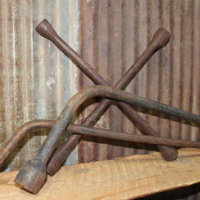 Good Usable Lug Wrench Tool - QTY 3