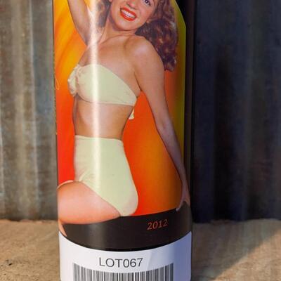 2012 Merlot, Marilyn Monroe / Norma Jean Collectible Bottle