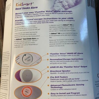 Brand NEW KidsSmart Vocal Smoke Alarm