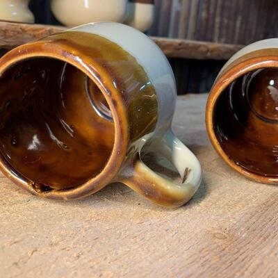 Vintage Tea set, Stoneware 4 Piece Set