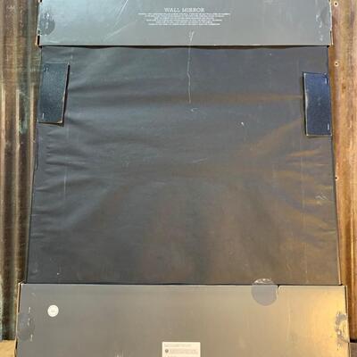 Threshold Wall Mirror, Black Finish QTY 2