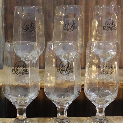 Boulder Beer Company Tasting / Wine Glasses, 8oz, QTY 6