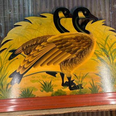 Antique Fire Place Cover, Goose Wooden, Don Andres Designers