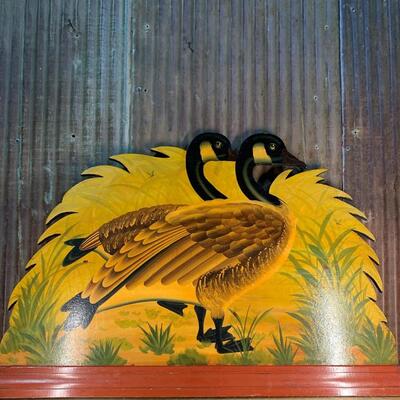 Antique Fire Place Cover, Goose Wooden, Don Andres Designers