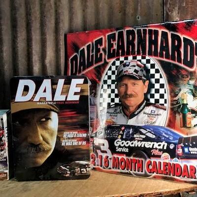 Dale Earnhardt Sr., Books & Memorabilia  - QTY 14