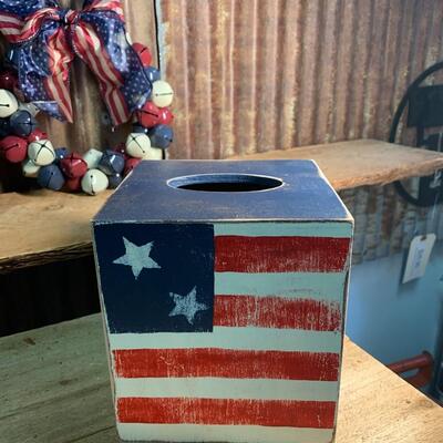 America Themed 4th of July Items, DIY Items, - QTY 4