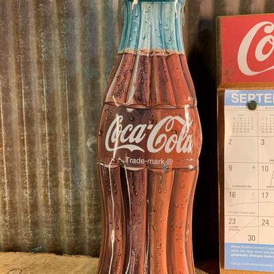 Coca-Cola Memorabilia, Tins, Crate, Bottles & More - QTY 12