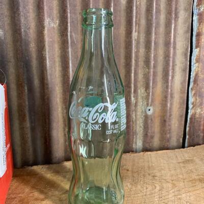 Coca-Cola Memorabilia, Tins, Crate, Bottles & More - QTY 12