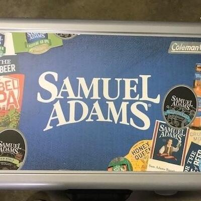 Coleman Cooler, Samuel Adams Beer Cooler with Bottle Opener, NEW