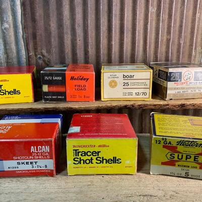 12 Gauge Ammunition, Super X, Tracer Shells, Boar - QTY 7