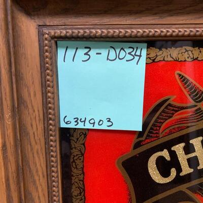 Vintage Chivas Regal Scotch Whisky (misprint) Mirror
