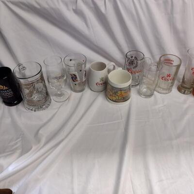 Coors Bar Beer Glasses & Mugs - QTY 12