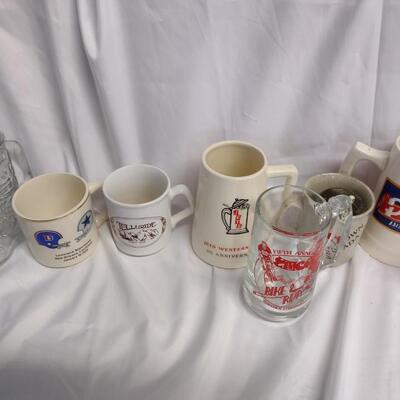 Bar Beer Glasses & Mugs, Coors, Birell, Point & More - QTY 14