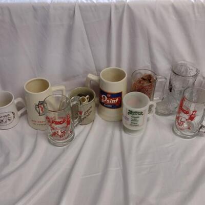 Bar Beer Glasses & Mugs, Coors, Birell, Point & More - QTY 14