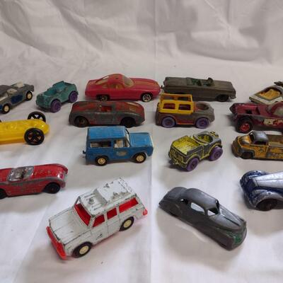 Vintage Tiny Tonka Buddy L & More Cars - QTY 15
