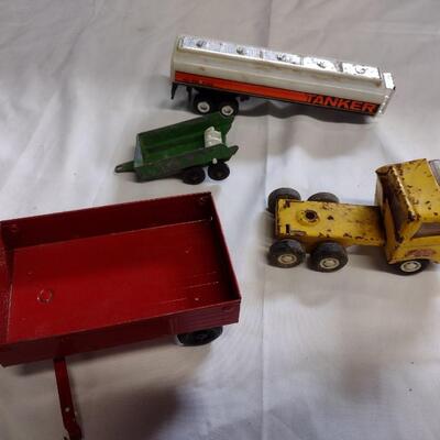 Vintage Tiny Tonka Buddy L & More Trailers - QTY 12