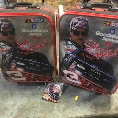 Dale Earnhardt Sr. Roller Suitcase, New with Tags - QTY 2