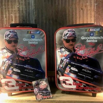Dale Earnhardt Sr. Roller Suitcase, New with Tags - QTY 2