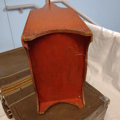 Household Items, Wicker Planter, Magazine Rack & Suitcase