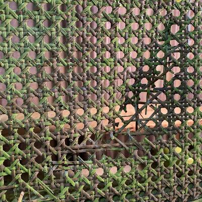 Wood / Wicker Shabby Sheik Shelf Piece