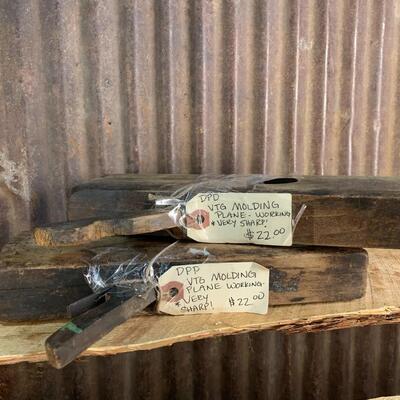 Antique Tools, Drill Braces & Planes, Auger Bits - QTY 8