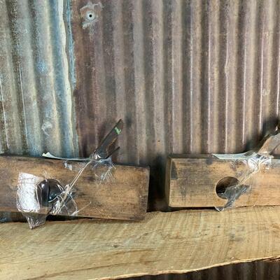 Antique Tools, Drill Braces & Planes, Auger Bits - QTY 8