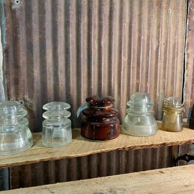 Antique Insulators, Telephone Pool - Electric, Australia & US - QTY 15